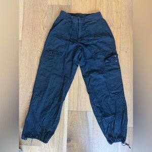 Columbia Black Utility Hiking Pants | Women’s S | Drawstring Ankles
